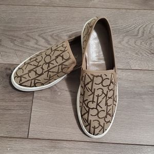 Calvin Klein slip on shoes
